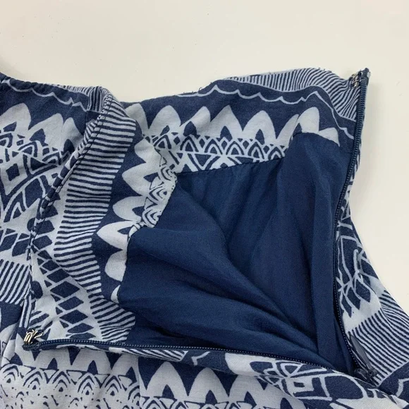 Free People Women’s Lost Temple High Rise Skort Shorts Navy Size 8 - Picture 8 of 13